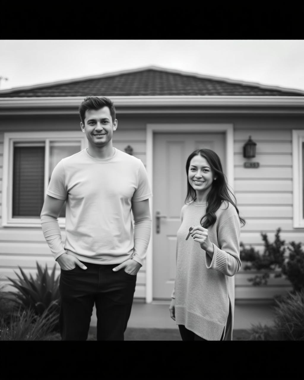 First home buyers meeting with a mortgage adviser.